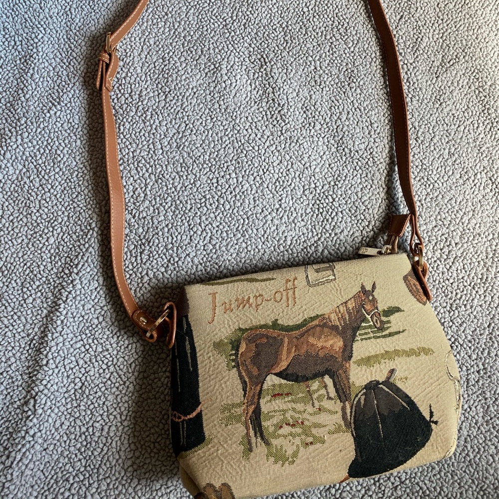 Horse print purse KY Derby handbag